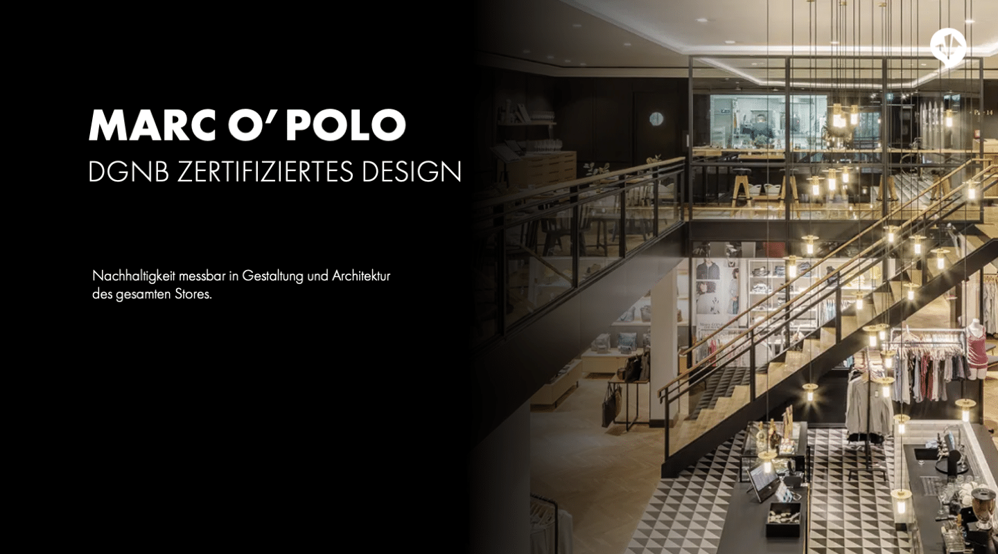 Marc O´Polo Store mit DGNB Zertifizierung MarcOPolo DGNB 1440x800